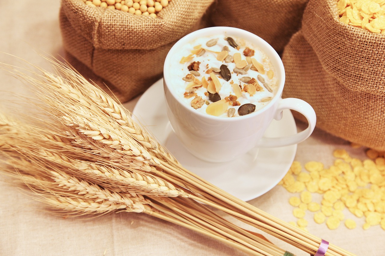 cereals, cup, muesli